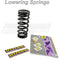 Hyperpro Black Shock Spring Kit SP-HO10-SSB037-B
