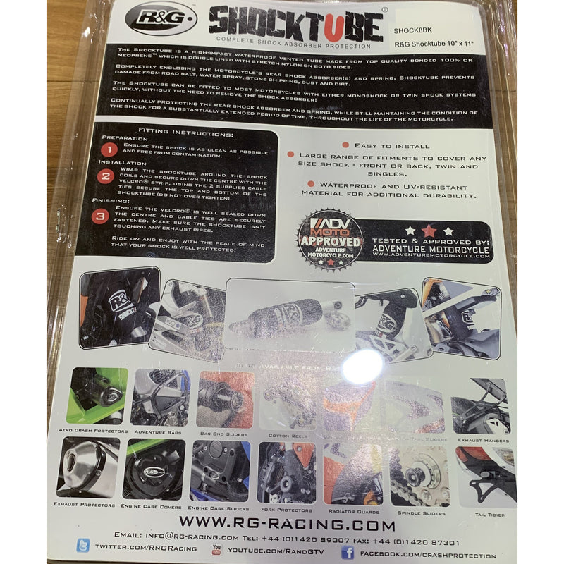 R&G Shocktube 10'' X 11'' SHOCK8BK