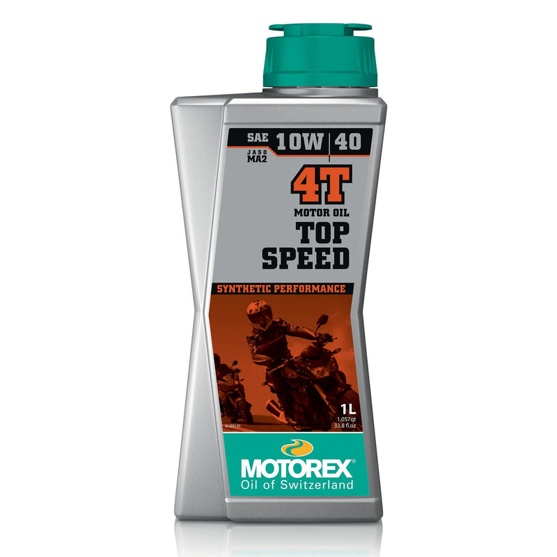 Motorex Top Speed 4T Synthetic High Performance JASO MA2 (10) 10w/40 1L